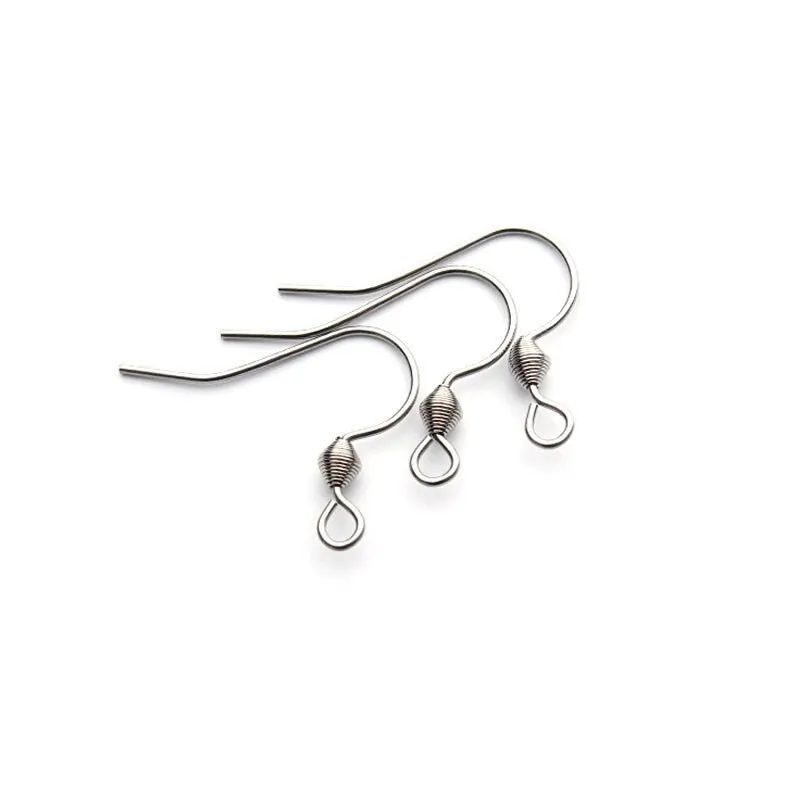 10 pcs earring hooks, Stainless steel earwire