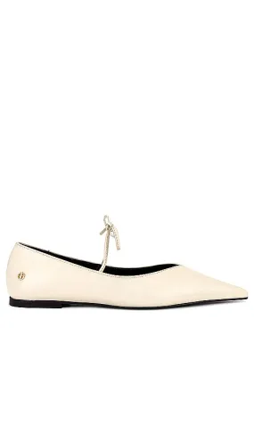 ANINE BING Nikki Flats in Ivory