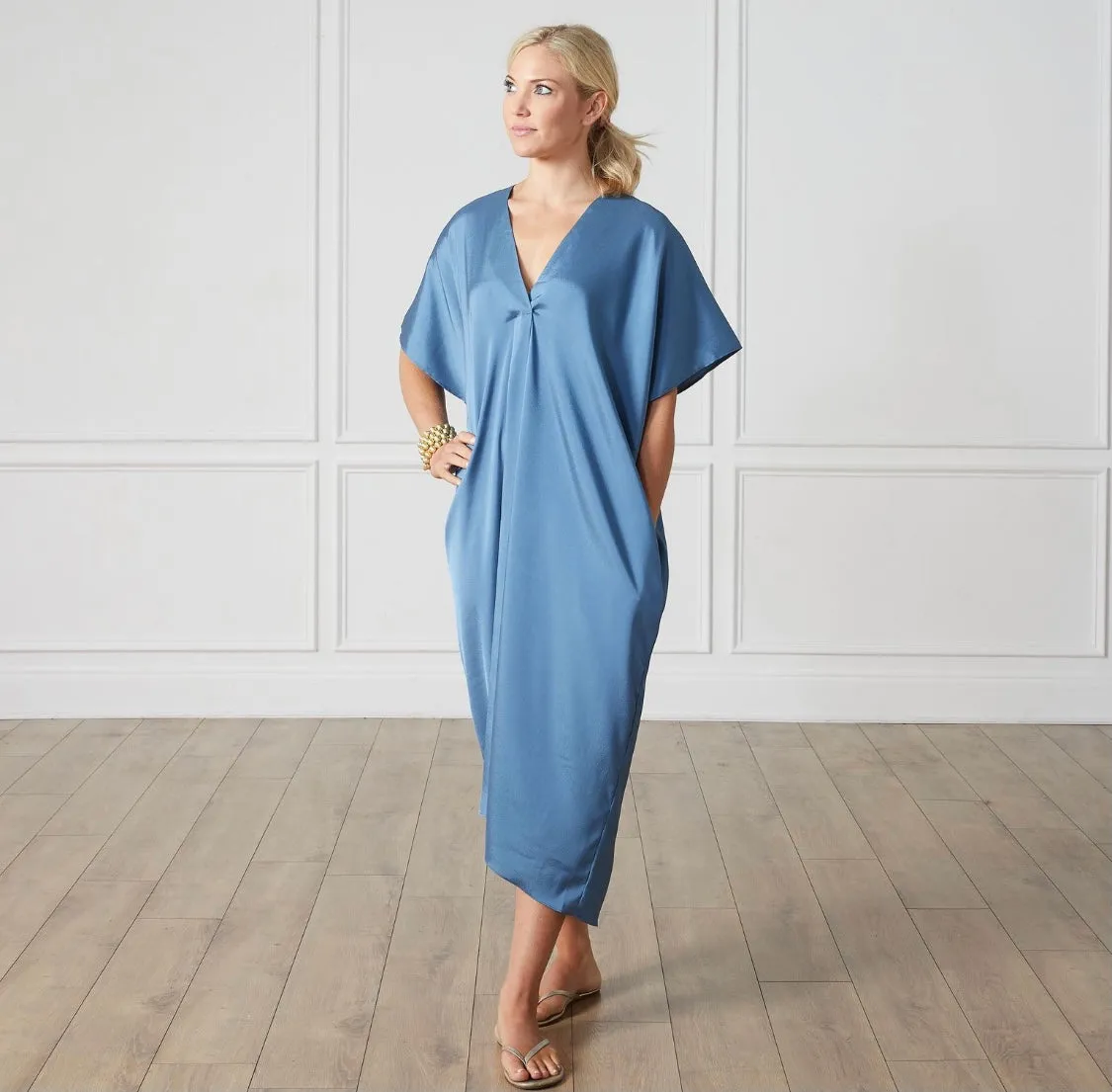 Beverly Caftan Wedgewood