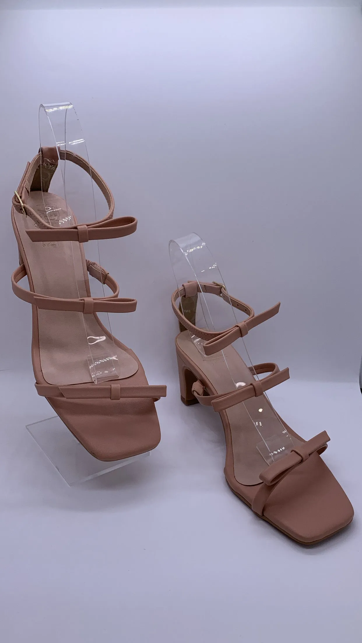 Bfb Shoes - Three Laces Heel Sandals