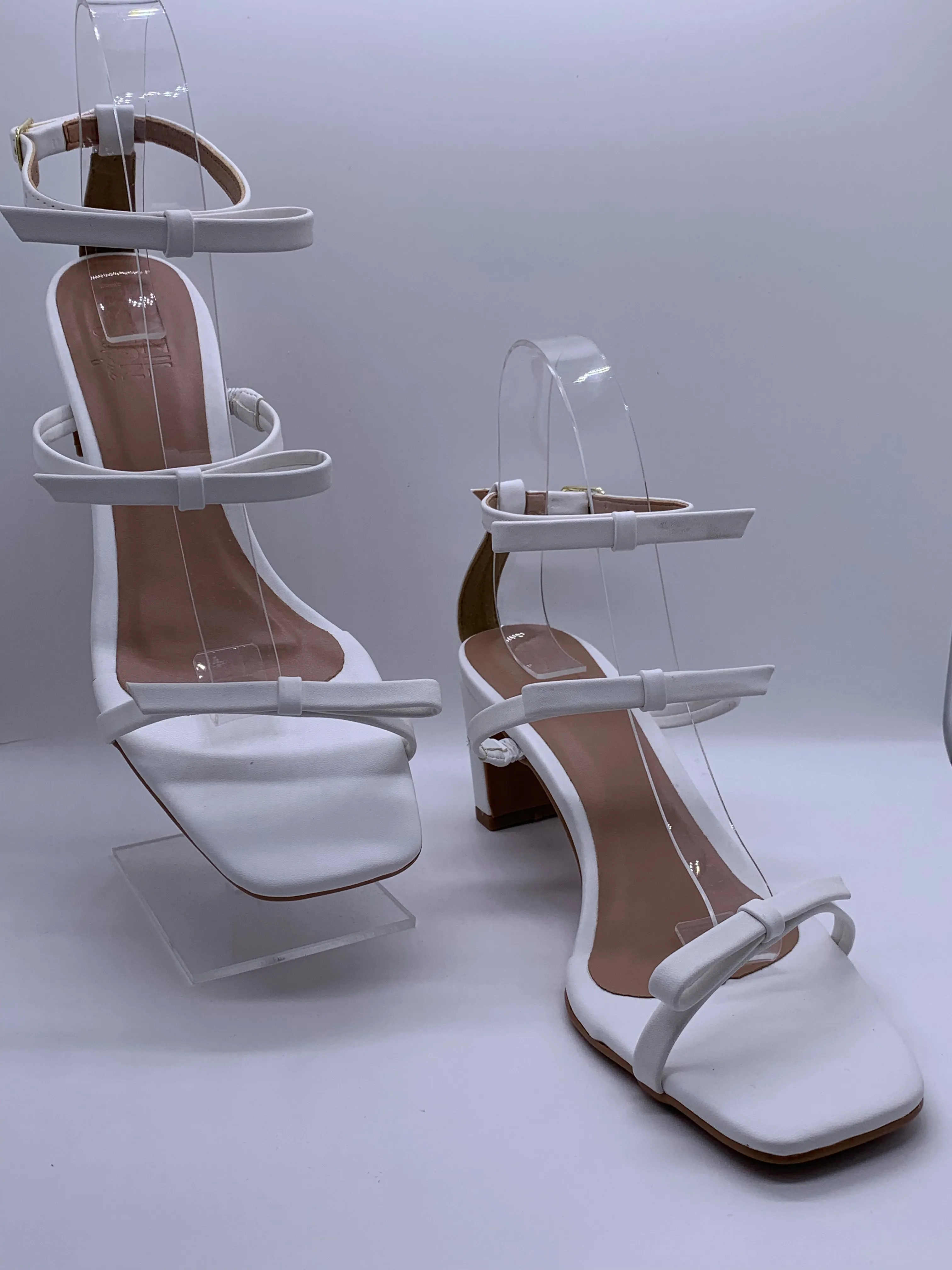 Bfb Shoes - Three Laces Heel Sandals