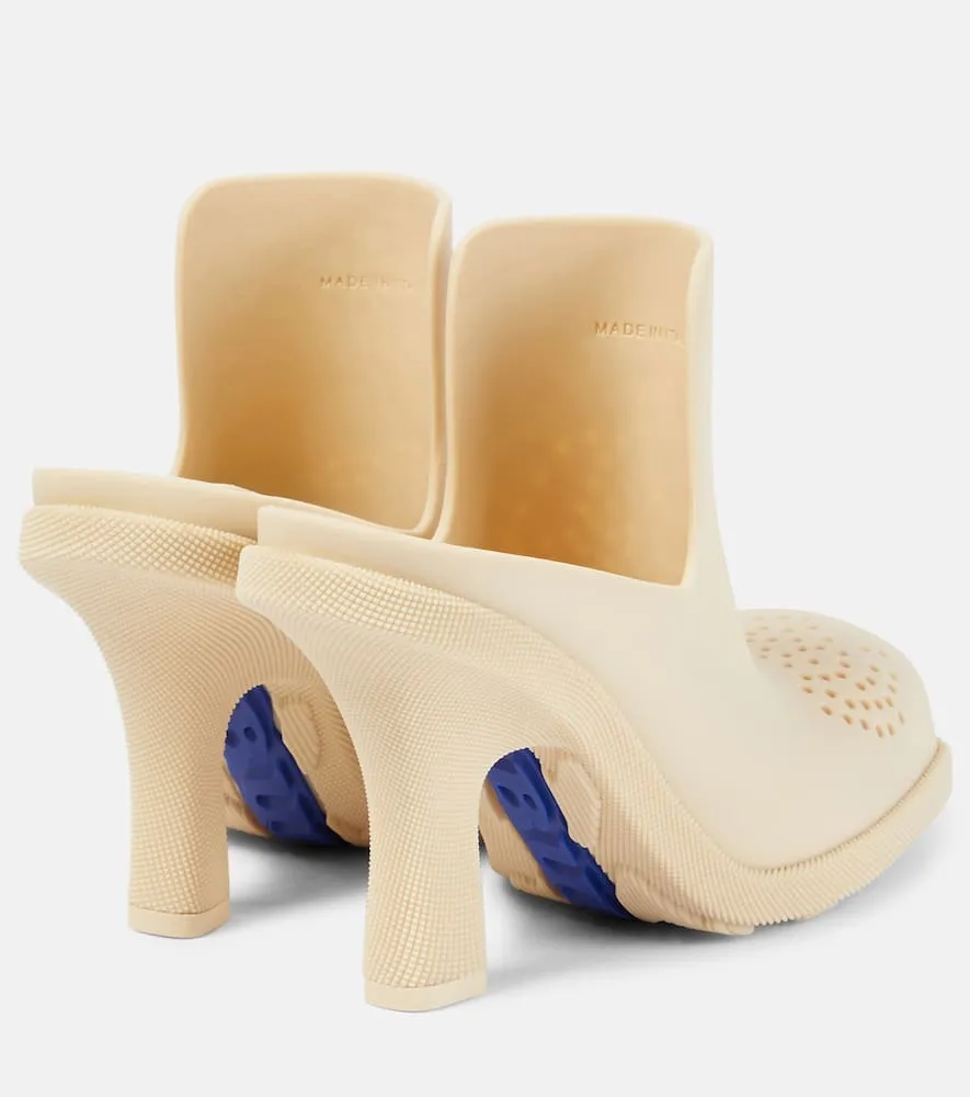 Burberry Highland rubber mules