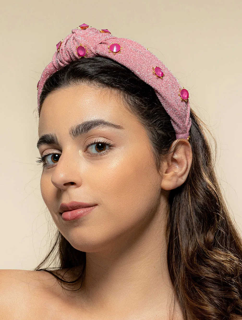 Cannes Headband Pink