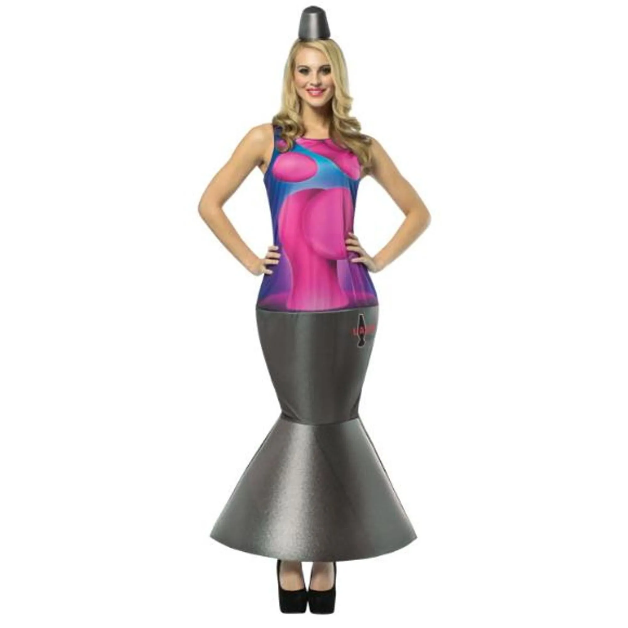 Colorful Lava Lamp Dress - Adult N/A 2015