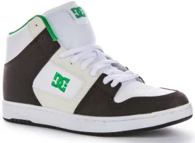 Dc Shoes Manteca 4 Hi In Black White For Men