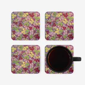 Floral Dynamic Coaster Set