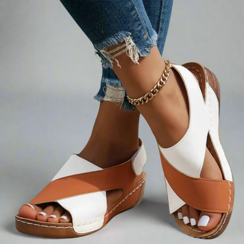 Gabriele | Handmade Wedge Sandals Made from Premium Materials