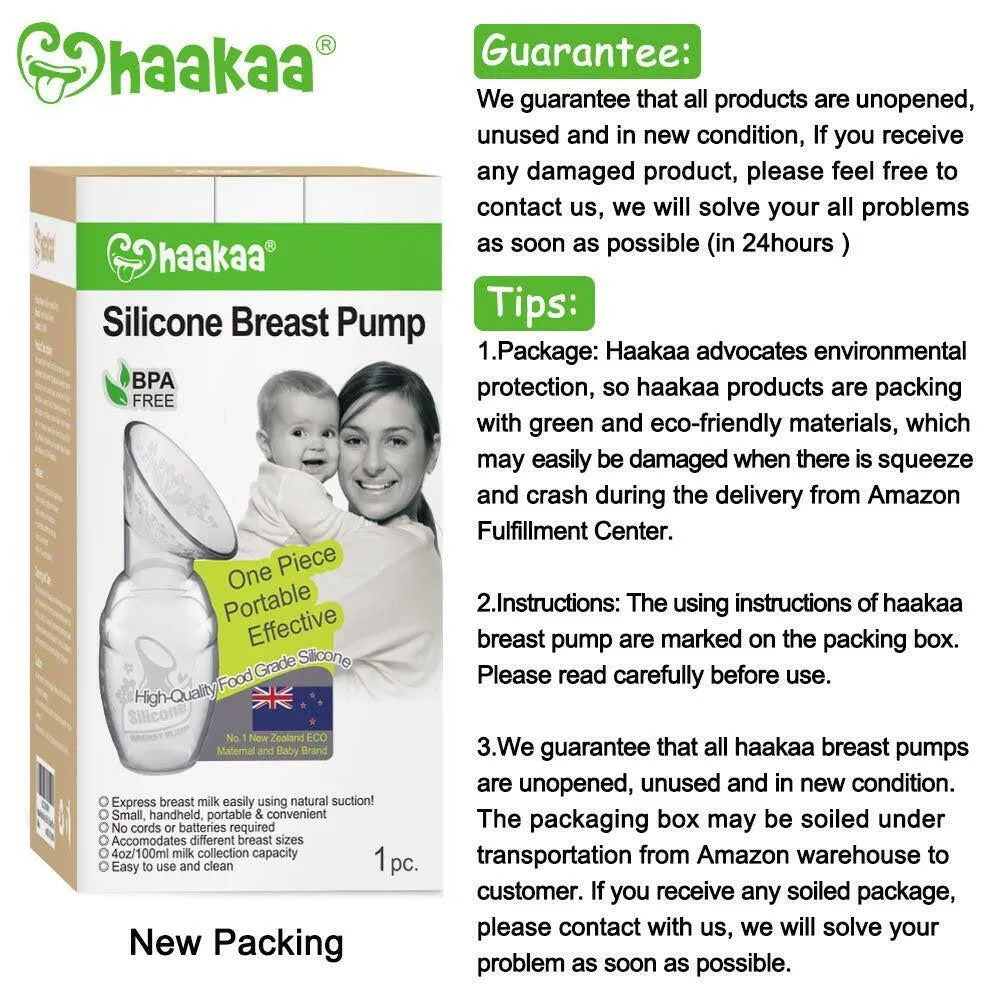Haakaa Manual Breast Pump 100ml