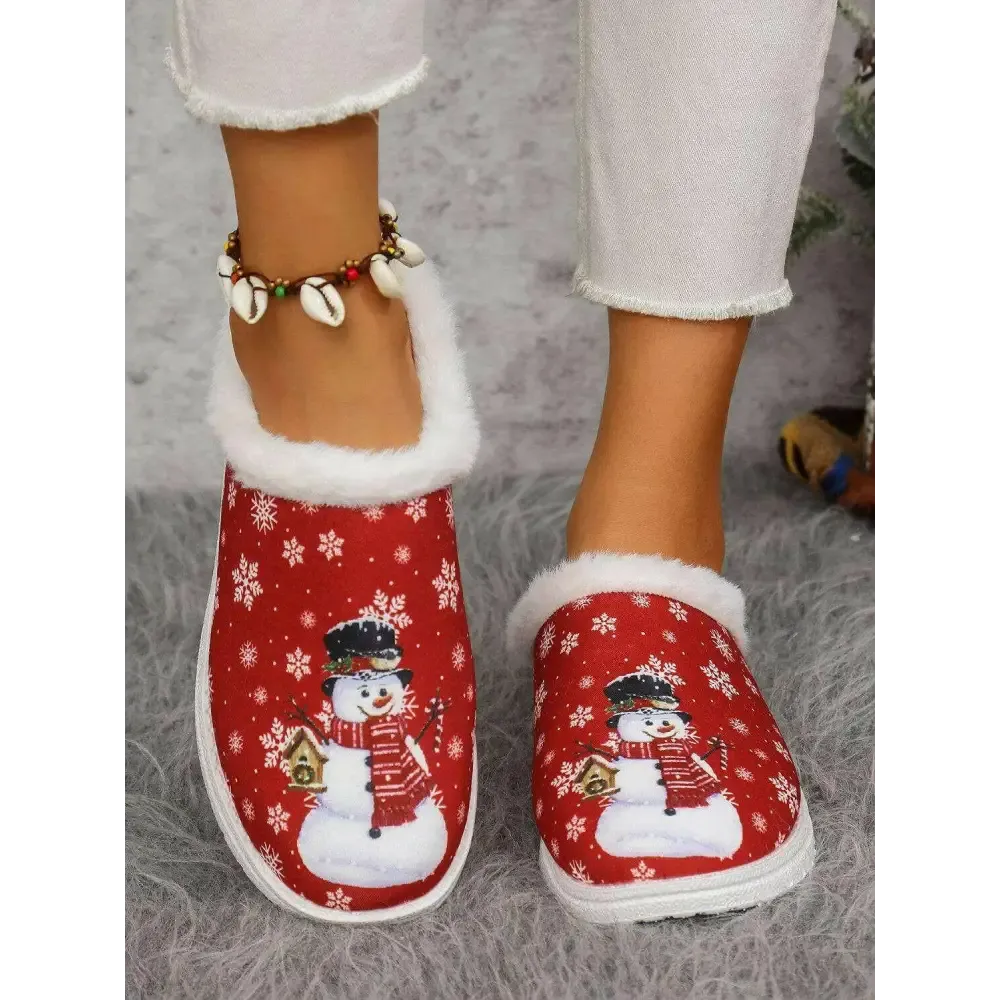 Indulge in Luxury Fashion for Women with Elegant Faux Fur Heel Flats