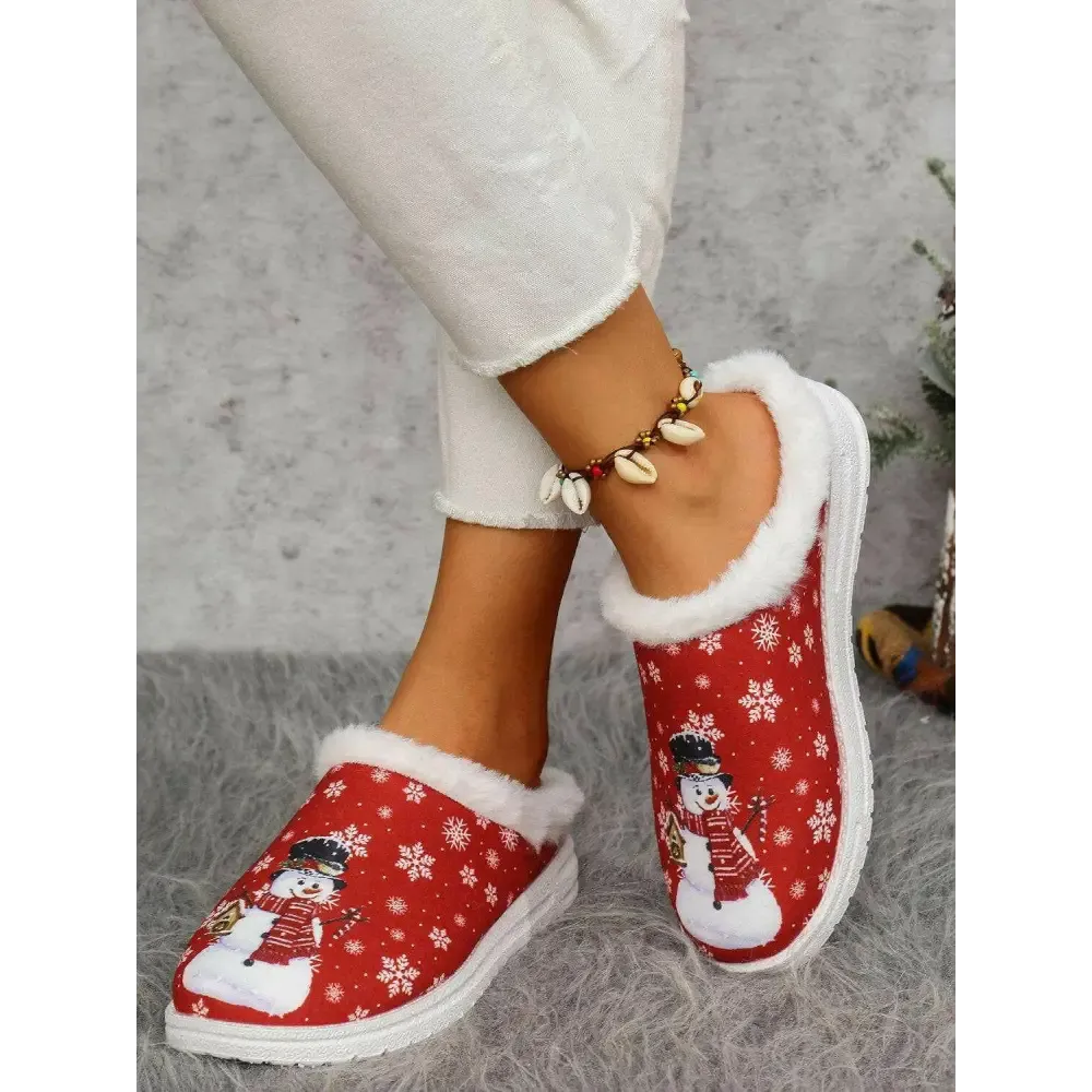 Indulge in Luxury Fashion for Women with Elegant Faux Fur Heel Flats