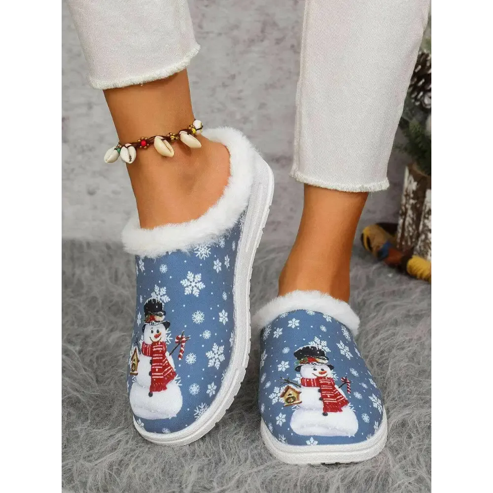 Indulge in Luxury Fashion for Women with Elegant Faux Fur Heel Flats