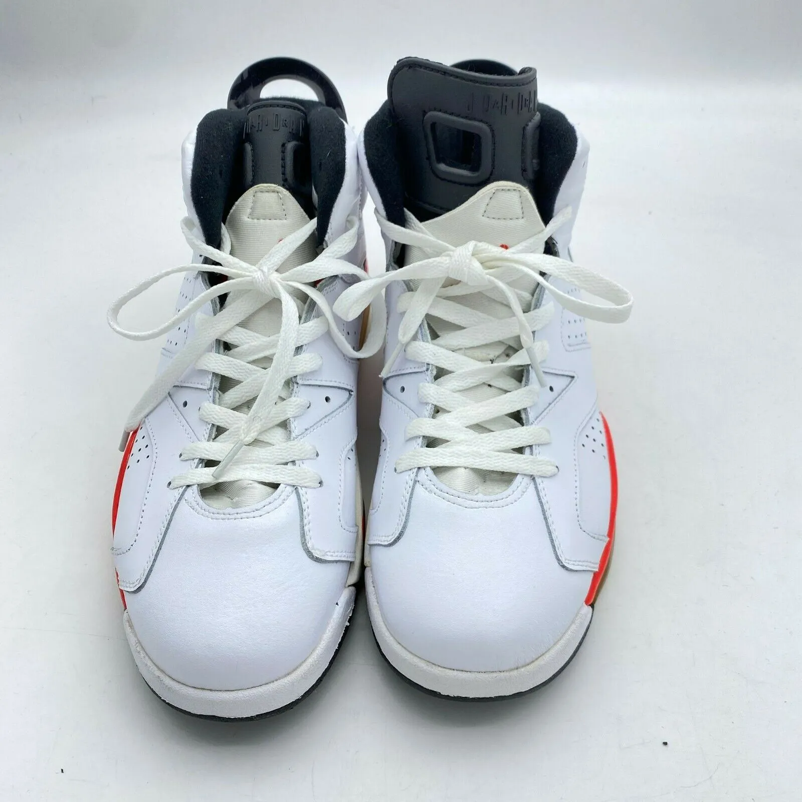 Nike Air Jordan 6 Retro White Infrared Size 13 384664-123