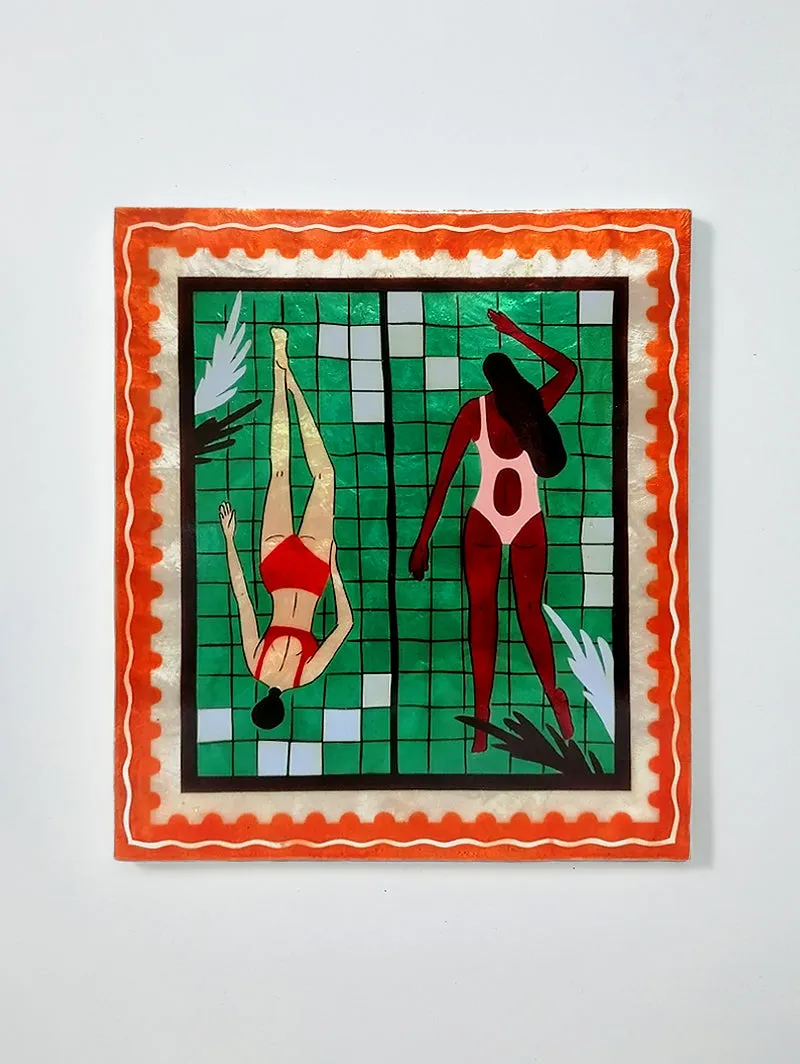 Resort Laps Green Tile