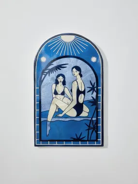 Resort Toe Dip Blue Tile