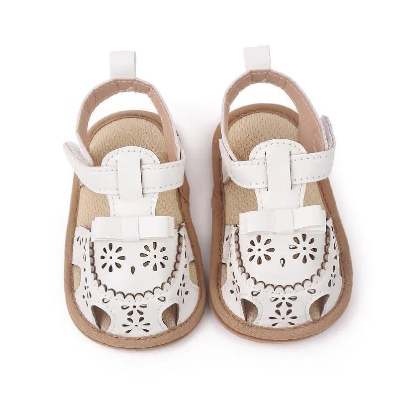Summer Bow Soft-soled Baby Toe Sandals Cute Non-slip Toddlers