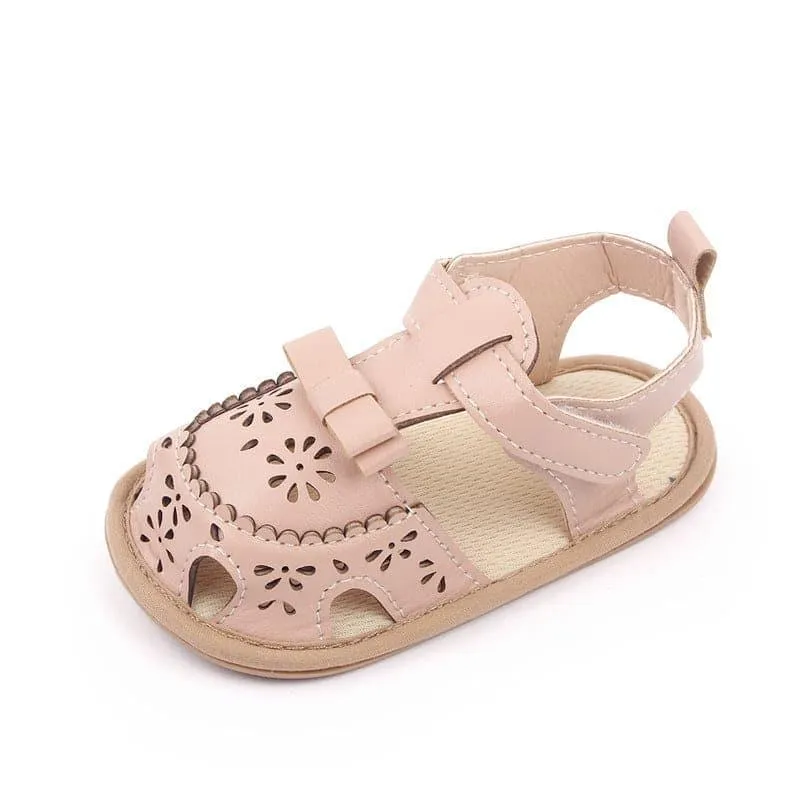 Summer Bow Soft-soled Baby Toe Sandals Cute Non-slip Toddlers