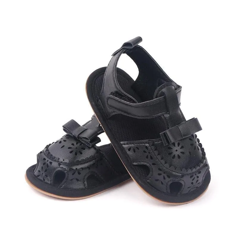 Summer Bow Soft-soled Baby Toe Sandals Cute Non-slip Toddlers