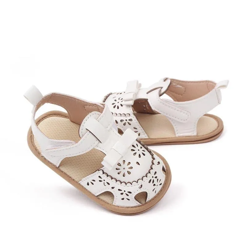 Summer Bow Soft-soled Baby Toe Sandals Cute Non-slip Toddlers