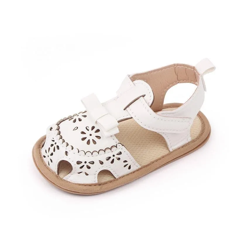 Summer Bow Soft-soled Baby Toe Sandals Cute Non-slip Toddlers
