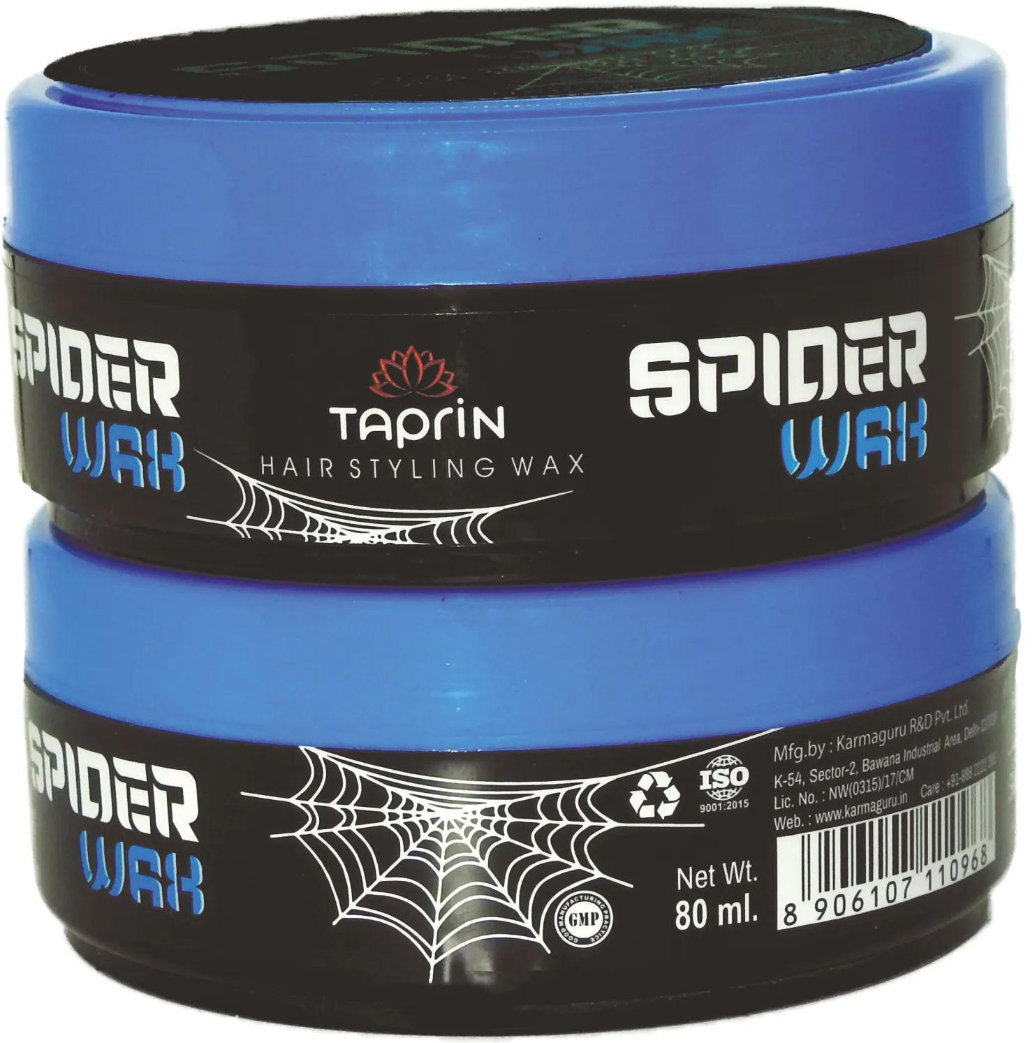 Taprin Spider Hair Web Wax for Hair Styling 80ml