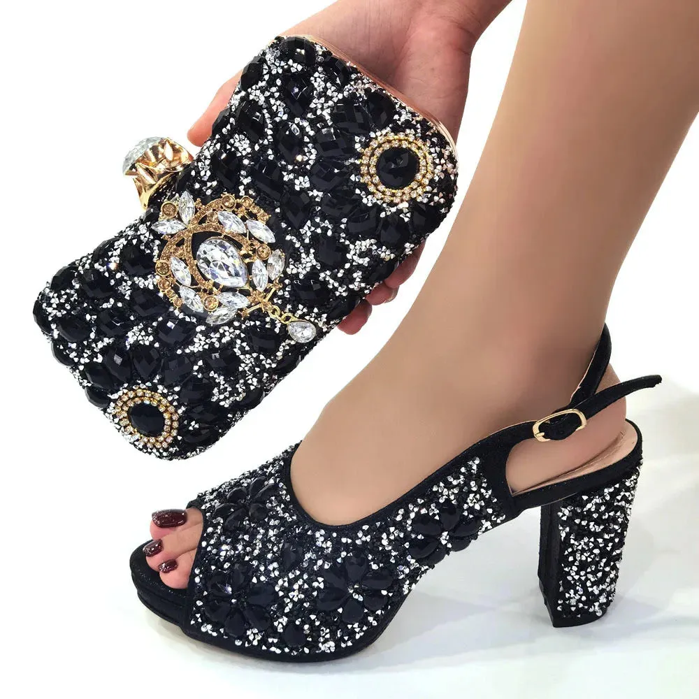 Women's Shoes and Bags To Match Set