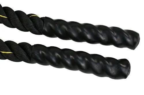 ZENY™ Battle Workout Training Rope Black 30ft/40ft Length 1.5" Width